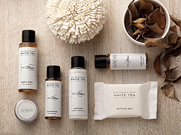 Hotel Toiletries India, The French Note® White tea Collection The Blanc, Kimirica Hunter International